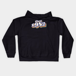 1982 Birthday Kids Hoodie